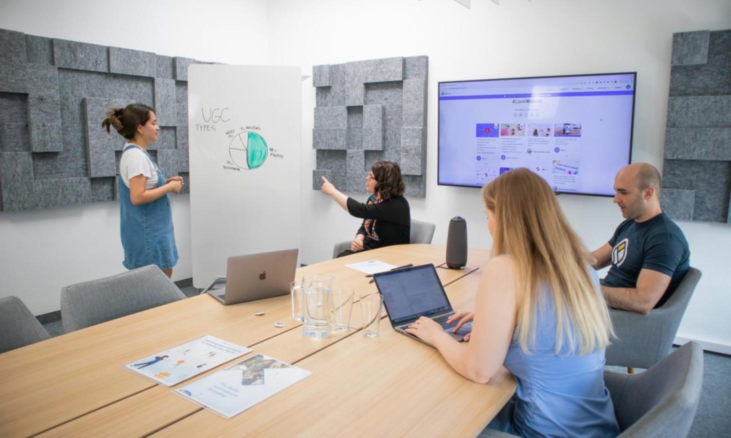 Anciens participants lors d'un projet de mise en pratique